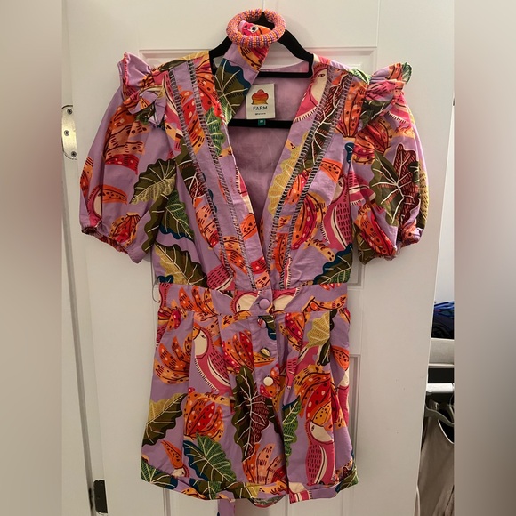 FARM Rio belted romper - Picture 5 of 6